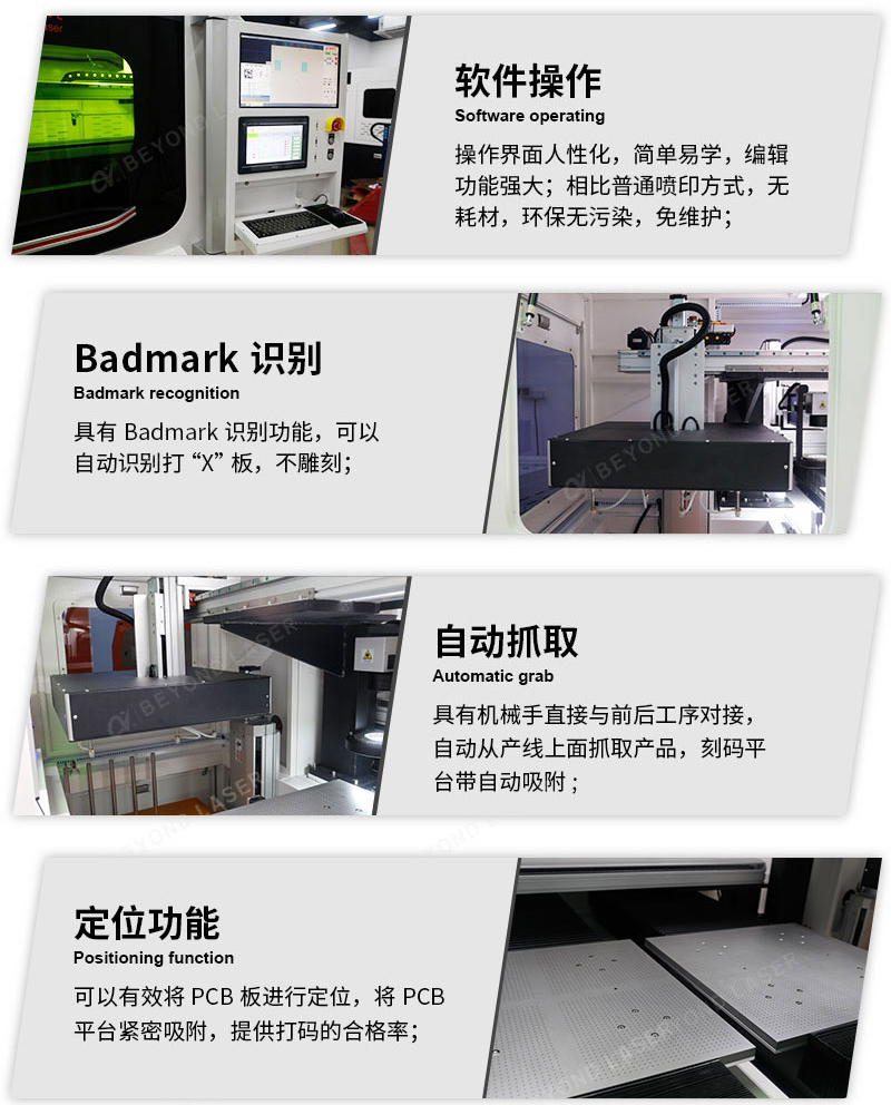 PCB大幅面自動激光打碼機優(yōu)勢